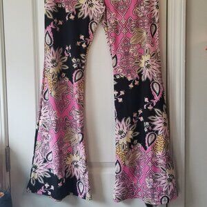 Yoga Pants Stretchy Pants Flared Leg XL